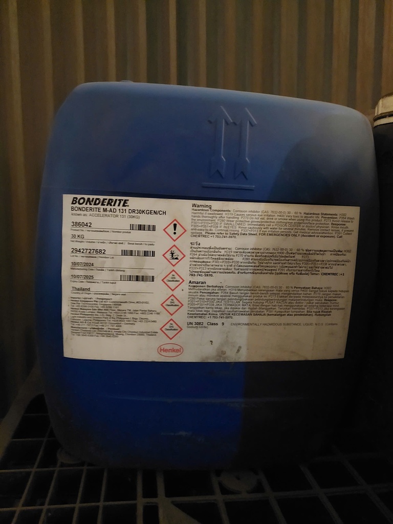 HÓA CHẤT BONDERITE M-AD 131- 30kg