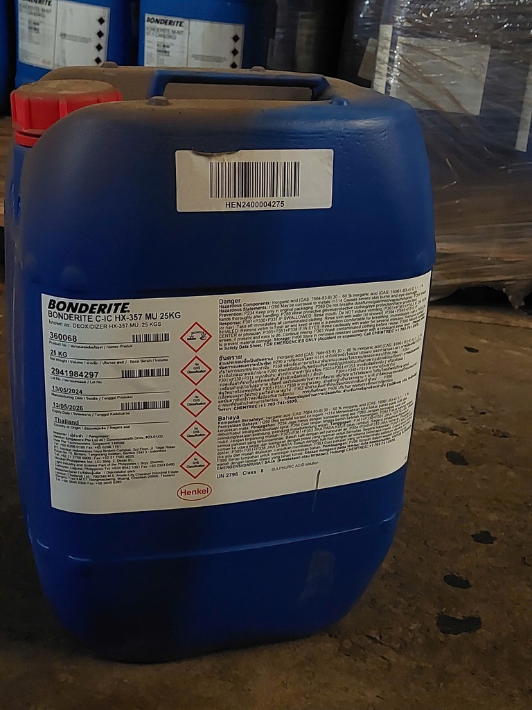 Chất làm sạch BONDERITE C-IC HX-357 MU 25KG